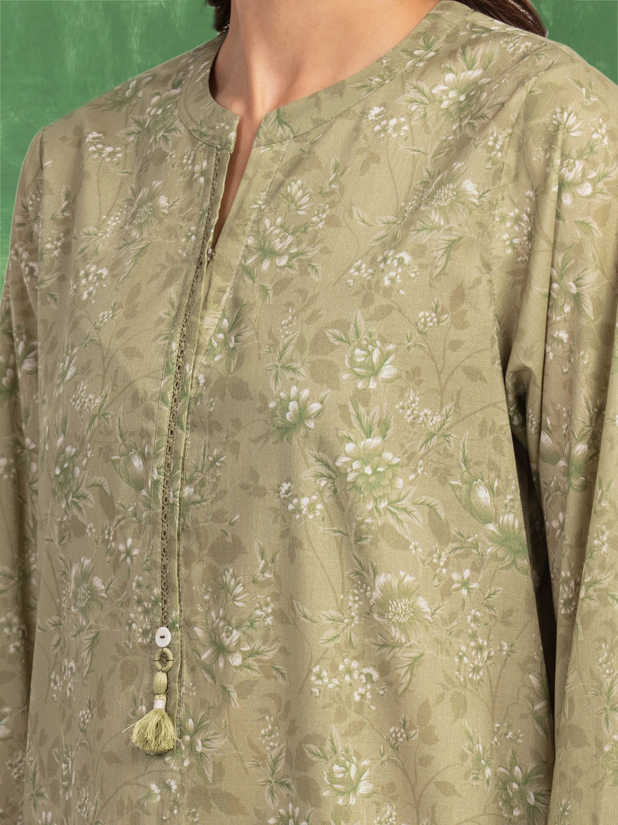 edenrobe Allure Lawn Unstitched Printed 2Pc Suit EWU5A1-35690ST