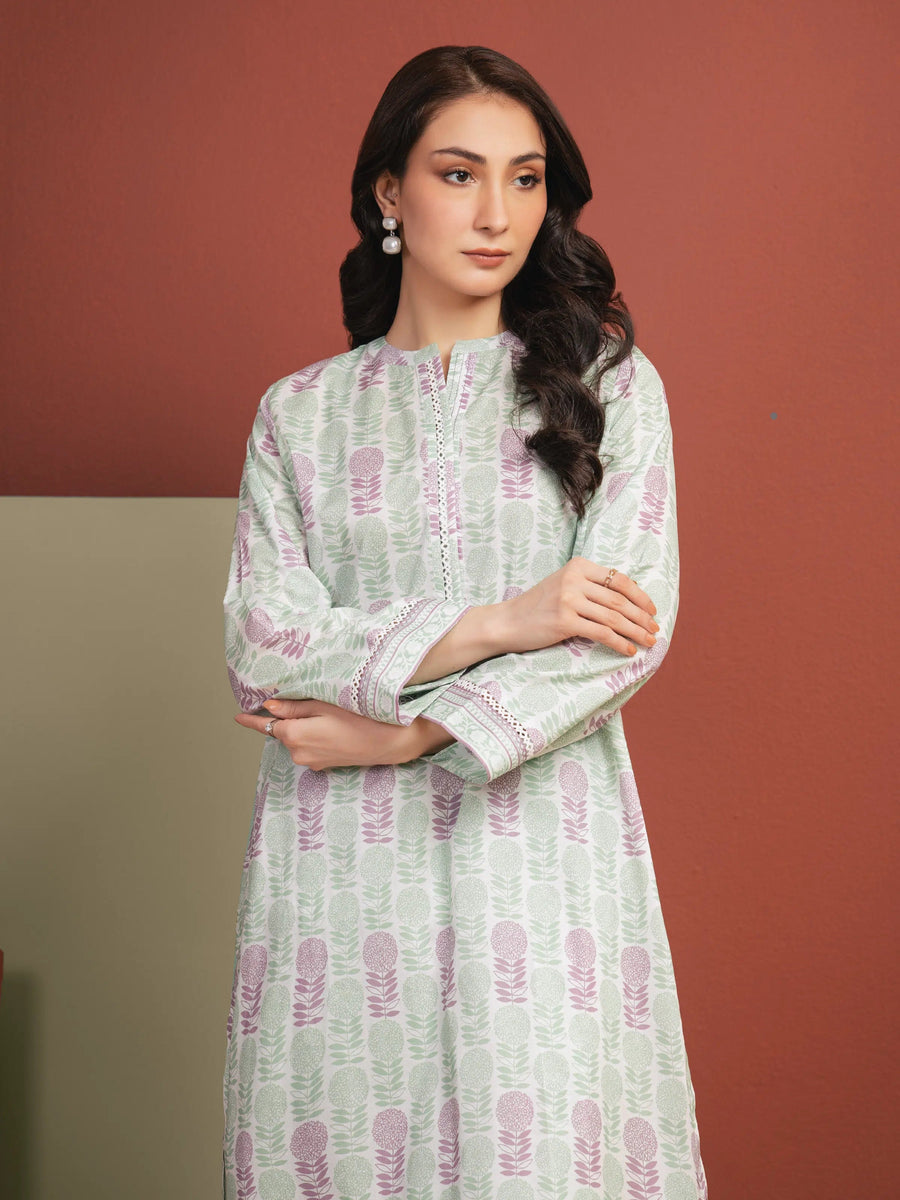 edenrobe Allure Lawn Unstitched Printed 2Pc Suit EWU5A1-35704ST