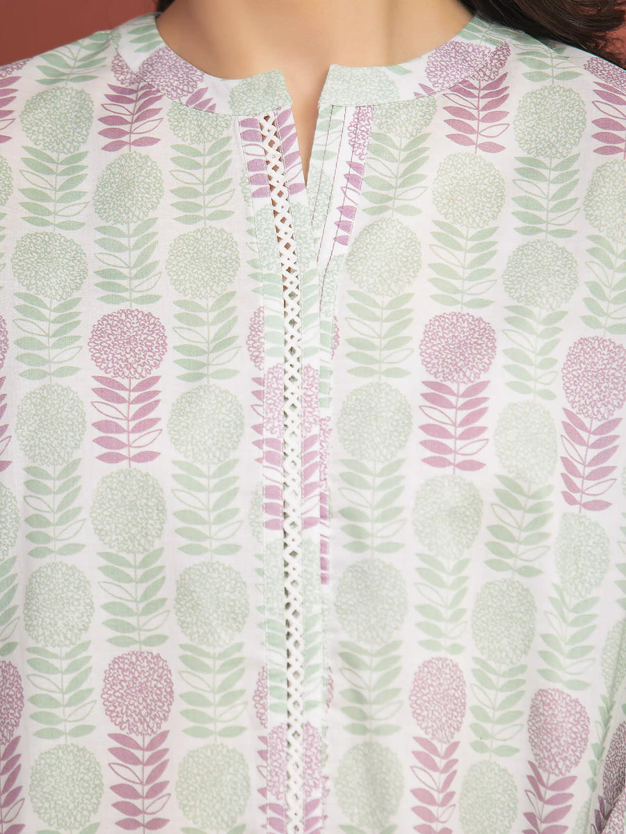 edenrobe Allure Lawn Unstitched Printed 2Pc Suit EWU5A1-35704ST