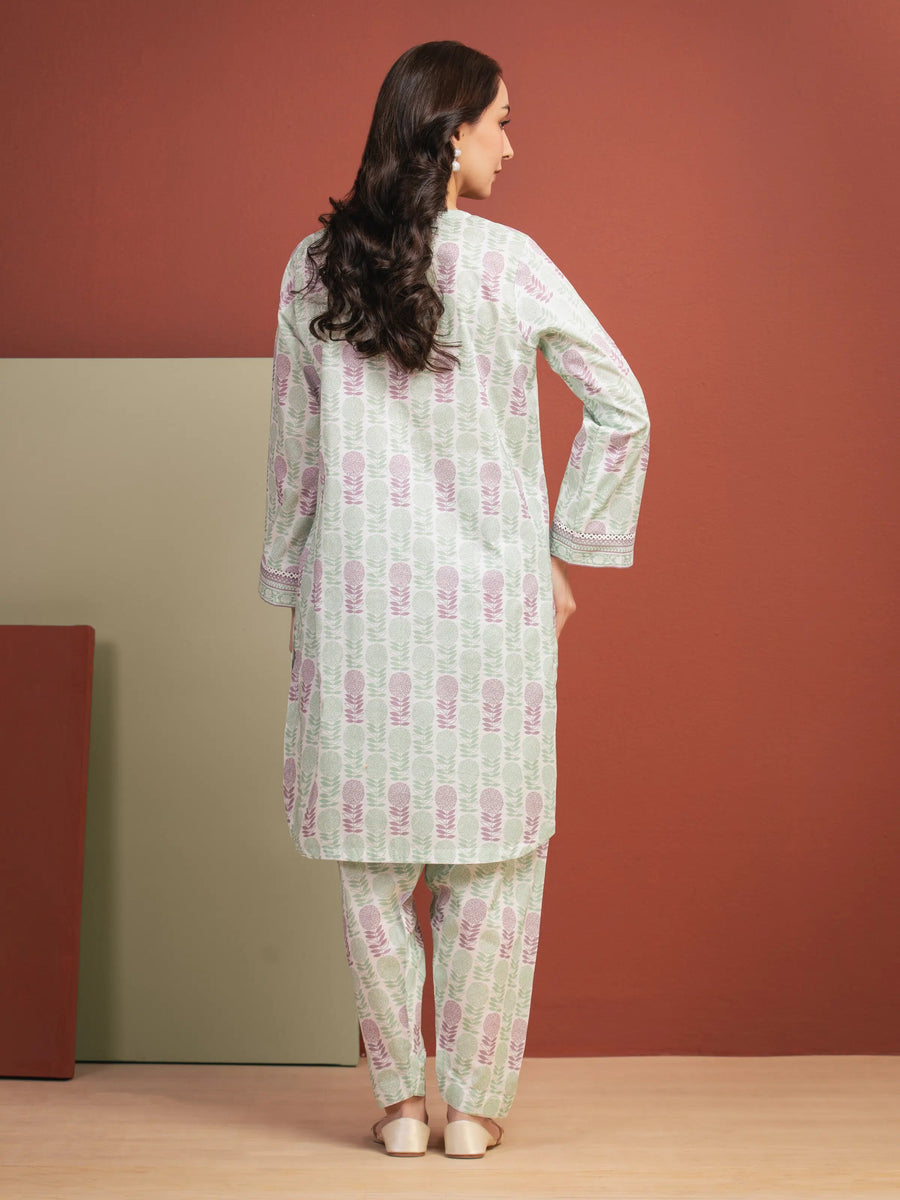 edenrobe Allure Lawn Unstitched Printed 2Pc Suit EWU5A1-35704ST