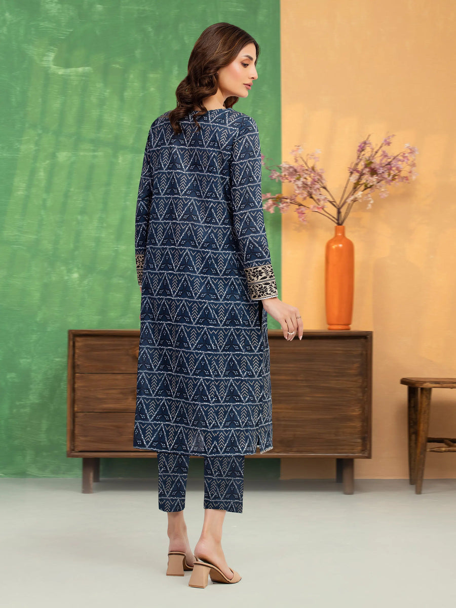 edenrobe Allure Lawn Unstitched Printed 2Pc Suit EWU5A1-35705ST
