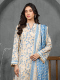 edenrobe Allure Cambric Unstitched Printed 3Pc Suit EWU5A2-35808