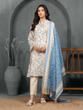 edenrobe Allure Cambric Unstitched Printed 3Pc Suit EWU5A2-35808