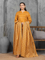 edenrobe Allure Cambric Unstitched Printed 3Pc Suit EWU5A2-35812