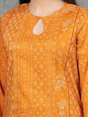 edenrobe Allure Cambric Unstitched Printed 3Pc Suit EWU5A2-35813