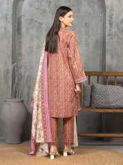 edenrobe Allure Cambric Unstitched Printed 3Pc Suit EWU5A2-35835