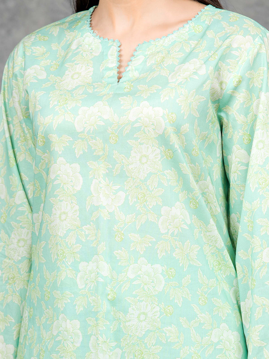 edenrobe Allure Cambric Unstitched Printed 3Pc Suit EWU5A2-35837