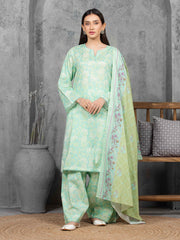 edenrobe Allure Cambric Unstitched Printed 3Pc Suit EWU5A2-35837
