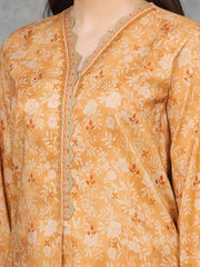 edenrobe Allure Cambric Unstitched Printed 3Pc Suit EWU5A2-35841