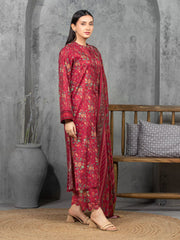 edenrobe Allure Cambric Unstitched Printed 3Pc Suit EWU5A2-35843