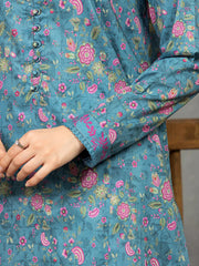 edenrobe Allure Cambric Unstitched Printed 3Pc Suit EWU5A2-35844