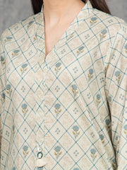 edenrobe Allure Cambric Unstitched Printed 3Pc Suit EWU5A2-35846