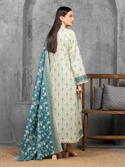 edenrobe Allure Cambric Unstitched Printed 3Pc Suit EWU5A2-35846