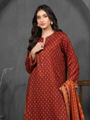 edenrobe Allure Cambric Unstitched Printed 3Pc Suit EWU5A2-35847
