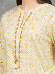 edenrobe Allure Cambric Unstitched Printed 3Pc Suit EWU5A2-35852