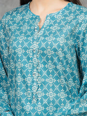 edenrobe Allure Cambric Unstitched Printed 3Pc Suit EWU5A2-35854