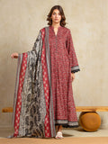 edenrobe Allure Unstitched Printed Khaddar 3Pc Suit EWU5A3-35901