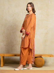 edenrobe Allure Unstitched Printed Khaddar 3Pc Suit EWU5A3-35917