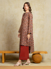 edenrobe Allure Unstitched Printed Khaddar 3Pc Suit EWU5A3-35920