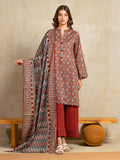 edenrobe Allure Unstitched Printed Khaddar 3Pc Suit EWU5A3-35920