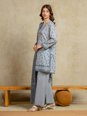 edenrobe Allure Unstitched Printed Khaddar 3Pc Suit EWU5A3-35924
