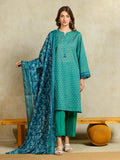 edenrobe Allure Unstitched Printed Khaddar 3Pc Suit EWU5A3-35934