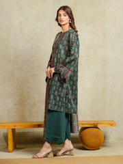 edenrobe Allure Unstitched Printed Khaddar 3Pc Suit EWU5A3-35937