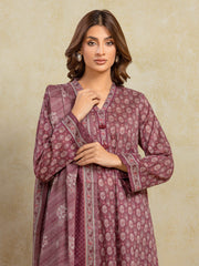 edenrobe Allure Unstitched Printed Khaddar 3Pc Suit EWU5A3-35941