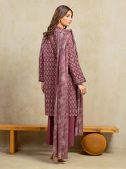 edenrobe Allure Unstitched Printed Khaddar 3Pc Suit EWU5A3-35941