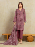 edenrobe Allure Unstitched Printed Khaddar 3Pc Suit EWU5A3-35941