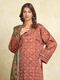 edenrobe Allure Unstitched Printed Khaddar 3Pc Suit EWU5A3-35950