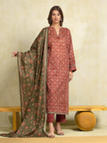 edenrobe Allure Unstitched Printed Khaddar 3Pc Suit EWU5A3-35950