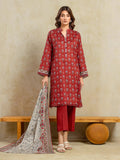 edenrobe Allure Unstitched Printed Khaddar 3Pc Suit EWU5A3-35951