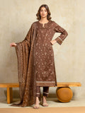 edenrobe Allure Unstitched Printed Khaddar 3Pc Suit EWU5A3-35952