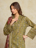 edenrobe Allure Unstitched Printed Khaddar 3Pc Suit EWU5A3-35957