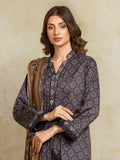 edenrobe Allure Unstitched Printed Khaddar 3Pc Suit EWU5A3-35965