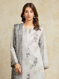 edenrobe Allure Unstitched Printed Khaddar 3Pc Suit EWU5A3-35968