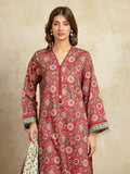 edenrobe Allure Unstitched Printed Khaddar 3Pc Suit EWU5A3-35973