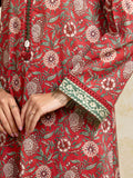 edenrobe Allure Unstitched Printed Khaddar 3Pc Suit EWU5A3-35973