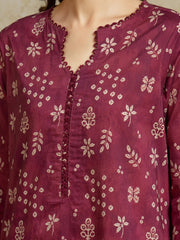 edenrobe Allure Unstitched Printed Khaddar 3Pc Suit EWU5A3-35974