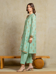 edenrobe Allure Unstitched Printed Khaddar 3Pc Suit EWU5A3-35975