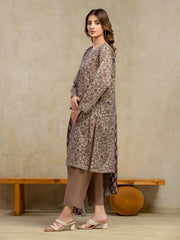 edenrobe Allure Unstitched Printed Khaddar 3Pc Suit EWU5A3-35978