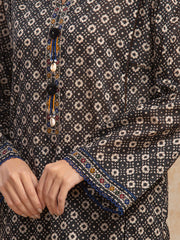 edenrobe Allure Unstitched Printed Khaddar 3Pc Suit EWU5A3-35979