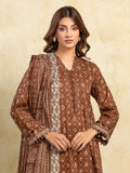 edenrobe Allure Unstitched Printed Khaddar 3Pc Suit EWU5A3-35981