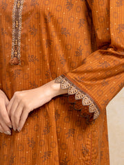 edenrobe Allure Unstitched Printed Khaddar 3Pc Suit EWU5A3-35983