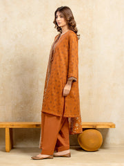 edenrobe Allure Unstitched Printed Khaddar 3Pc Suit EWU5A3-35983
