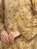 edenrobe Allure Unstitched Printed Khaddar 3Pc Suit EWU5A3-35984