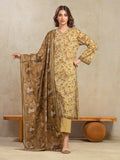 edenrobe Allure Unstitched Printed Khaddar 3Pc Suit EWU5A3-35984