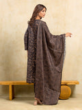 edenrobe Allure Unstitched Printed Khaddar 3Pc Suit EWU5A3-35990