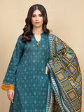 edenrobe Allure Unstitched Printed Khaddar 3Pc Suit EWU5A3-35992